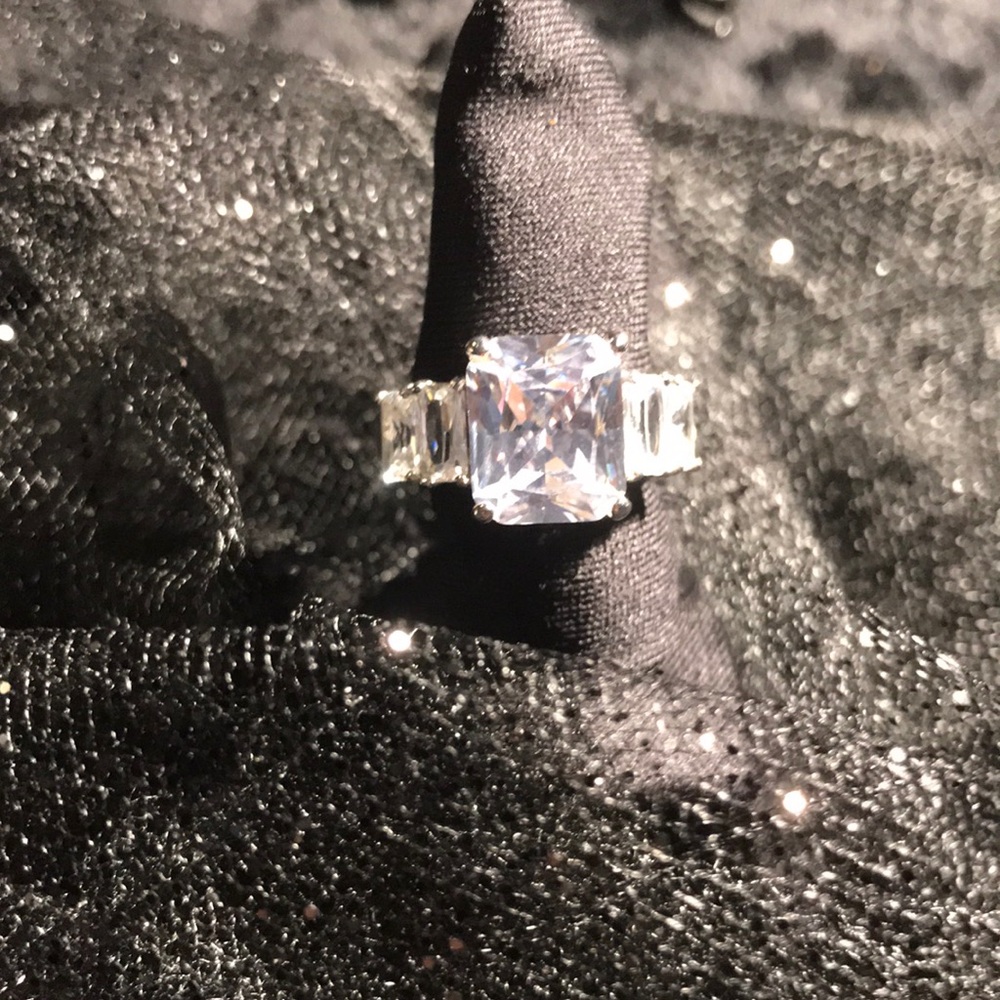 Stainless Steel CZ Ring